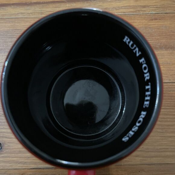 Kentucky Derby 131 Official Ceramic Coffee Cup Mug Red 2005 Run for the Roses - Picture 6 of 10